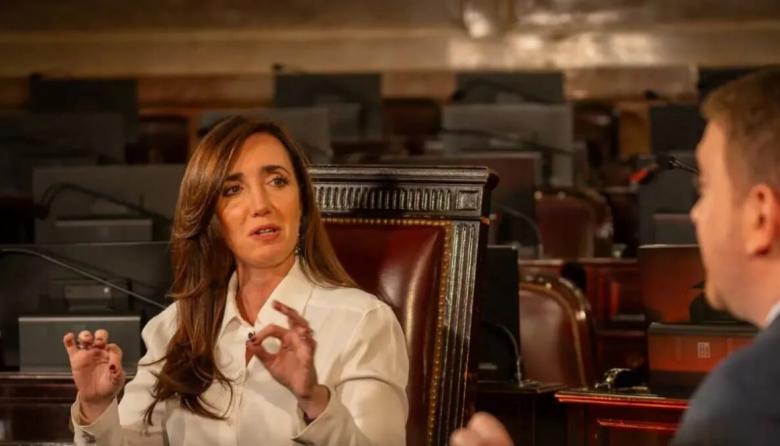 Sorpresa y media: luz, cámara, acción… Victoria Villarruel dio su primera entrevista desde que asumió como vicepresidenta de la Nación