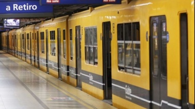 El subte frena su servicio este viernes de 19 a 22 hs