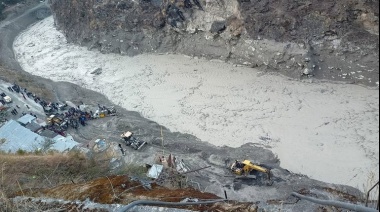 La rotura de un glaciar en el Himalaya deja 150 desaparecidos