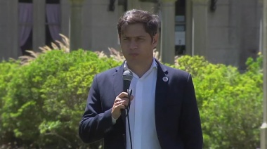 Axel Kicillof: "Estamos derrotando una campaña antivacuna de miedo y sabotaje"