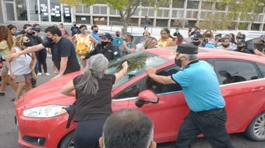 A Nicolas Trotta lo llevaron al trote en Chubut