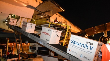 Llegaron 732.500 nuevas Sputnik V y la Argentina ya cuenta con más de 4.000.000 de vacunas
