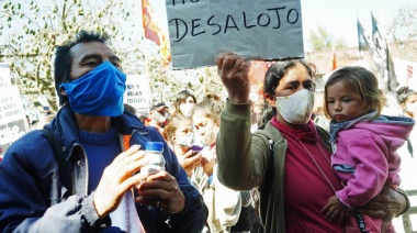 Pusieron la firma para un convenio de implementación de alerta temprana de desalojos