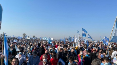 "Hay que sembrar cercanías, para no cosechar distancias": Argentina se movilizó este 9 de julio