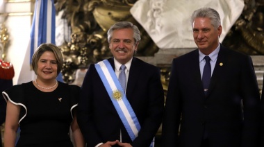 La televisión oficialista de Cuba interpretó los dichos de Alberto Fernández y aseguró su respaldo al régimen de Díaz-Canel