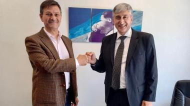 Fabián Gandon gestiona con Nación, para lograr concretar obras esenciales para Puerto Pirámides