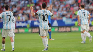 Messi goleó a Estonia por 5 a 0