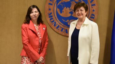 Georgieva aseguró que la reunión con Batakis fue productiva... ¿Y qué va a decir?