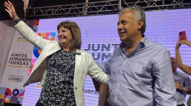 ¿La Pato y el Cornejo? En Rosario, Patricia Bullrich volvió a mostrarse con el senador de la UCR