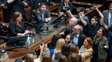 Ayer en el Congreso se vivió un verdadero bochorno: JxC se fue del recinto y se levantó la sesión