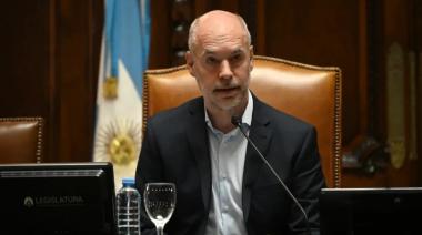 HRL inauguró las sesiones en la Legislatura porteña y dijo: “Mi idea es llevar a todo el país las políticas implementadas en la Ciudad de Buenos Aires”