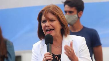Patricia Bullrich aseguró que sueña con construir una cárcel para narcos, en los terrenos robados y que figuraban a nombre de Lázaro Báez