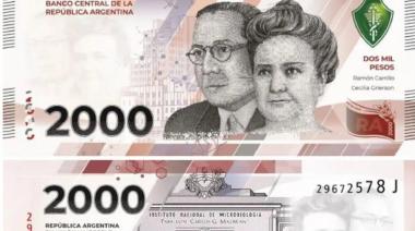 El BCRA dio luz verde a la circulación del nuevo billete de $2.000