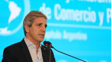 En un acto del Consejo Interamericano de Comercio y Producción, Caputo dijo: "La estabilidad vino para quedarse"