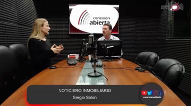Pina, la dama del Real Estate, presentó en el Hotel Alvear un desarrollo de última generación de Miami y también visitó Noticiero Inmobiliario