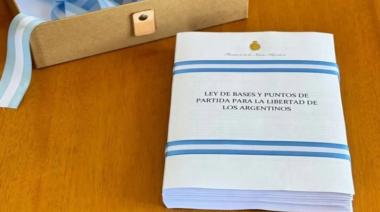 El próximo viernes, el Gobierno enviará una nueva Ley Ómnibus al Congreso
