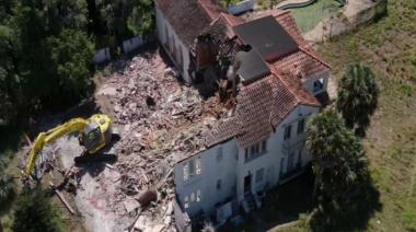 Estados Unidos: demuelen una mansión vinculada a la familia Bin Laden