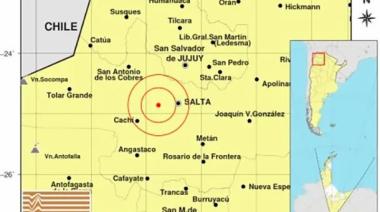 Un sismo de 4.6 sacudió a la provincia de Salta y repercutió también en Tucumán