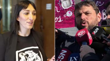 El Che Grabois haciéndose el macho contra una mujer: fuerte cruce en Comodoro Py contra Leila Gianni