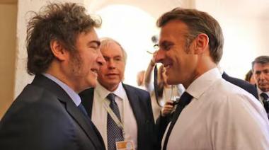 Javier Milei viaja a Francia para la inauguración de los Juegos Olímpicos y el viernes se reunirá con Emmanuel Macron