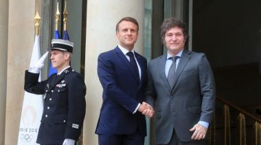 Milei en París: se reunió con Emmanuel Macron y participará de la ceremonia inaugural de los Juegos Olímpicos