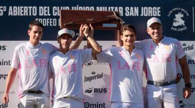 En la inauguración del alto hándicap, La Fe pudo más que La Dolfina y ganó el Abierto de San Jorge