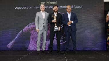 ¡Messi Marca de fútbol! El mejor de la historia, fue premiado por ser el más ganador y por considerarlo insuperable incluso hacia futuro
