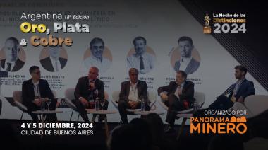 Oro, plata y cobre 2024: el evento de fin de año de la Minería Argentina, el 4 y 5 de diciembre en Buenos Aires