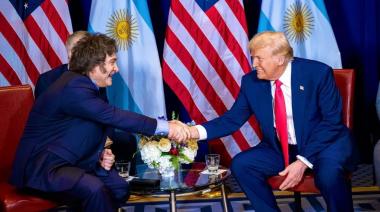 Primero lo dijo Milei y ahora Donald Trump no descartó firmar un acuerdo de libre comercio con Argentina
