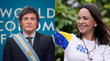 Javier Milei felicitó a Corina Machado por la obtención del Nobel de la Paz: “Ilumina al mundo peleando contra la narcodictadura de su país”