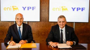 YPF y ENI firmaron un acuerdo para la realización de una de las fases del proyecto “Argentina LNG”: se estima una inversión de 30.000 millones de dólares y 50.000 puestos de trabajo directo e indirecto
