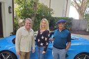 El Chevrolet Corvette de Sylvester Stallone llegó a la Argentina y ya rueda por Buenos Aires