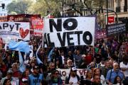 Hoy se viene la tercera marcha federal frente al Congreso en contra de los vetos de Milei