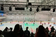 Se inauguró la pista de hielo más grande de Sudamérica en Buenos Aires