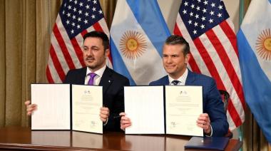 Acuerdo estratégico: Argentina y Estados Unidos firmaron un convenio para modernizar las Fuerzas Armadas