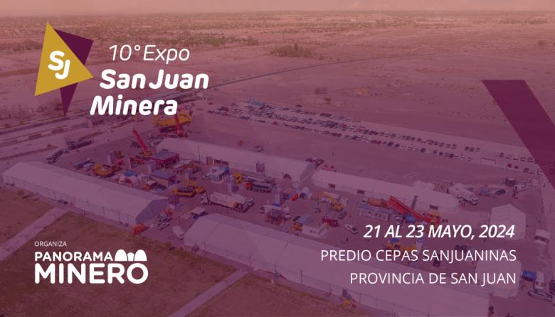 Del 21 al 23 de mayo vuelve la Expo San Juan Minera, la exposición más federal de la minería argentina