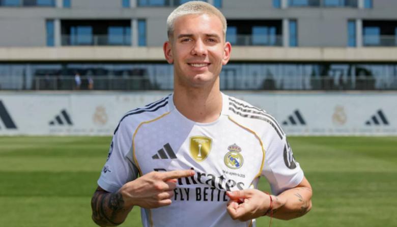 Mastantuono fue presentado en la Casa Blanca: el mejor regalo de cumpleaños