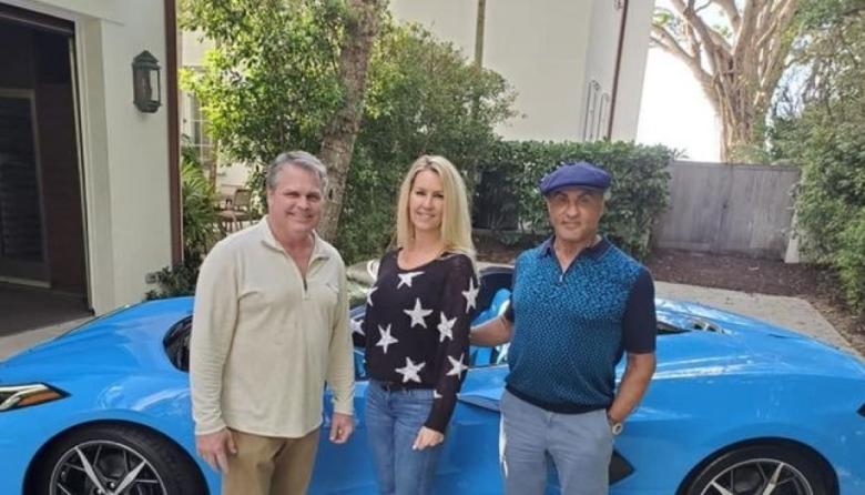 El Chevrolet Corvette de Sylvester Stallone llegó a la Argentina y ya rueda por Buenos Aires