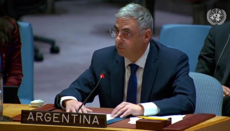 Naciones Unidas: Argentina apoyó a Estados Unidos en el conflicto que mantiene con el narco estado venezolano liderado por Maduro