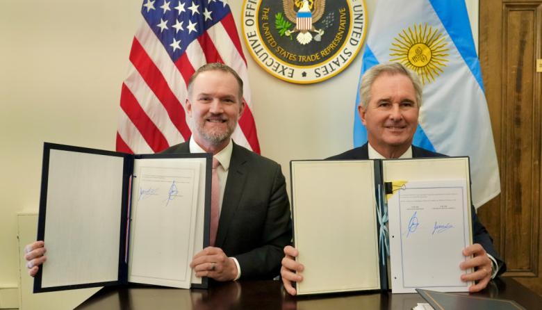 Ya está concretado: Argentina firmó el acuerdo comercial con Estados Unidos