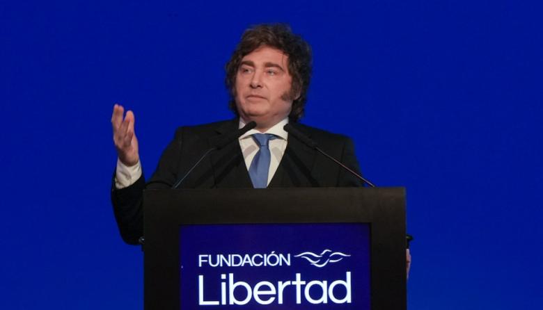 "Lo peor ya pasó”: Javier Milei volvió a repetir la tan ansiada frase y defendió, como siempre, el rumbo económico en el cierre de la cena de la Fundación Libertad