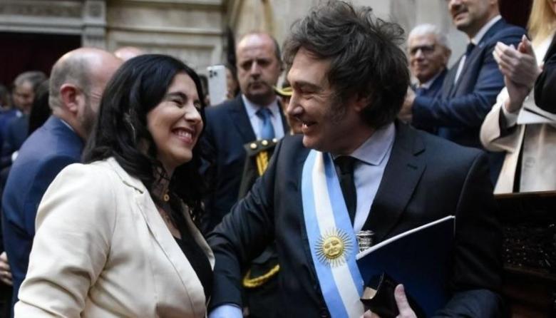 ¿“Porcino iraní”? Así se refirió Javier Milei a Marcela Pagano, una de las denunciantes de Adorni y pareja de un joven abogado vinculado al régimen venezolano