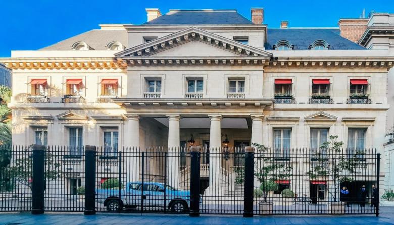 En el Palacio Duhau de Recoleta: la directora gerente del FMI, Kristalina Georgieva se reunió con los principales empresarios del país