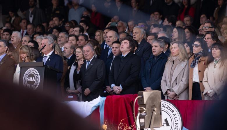 En La Rural, Milei dijo en su discurso que “se viene un campo radicalmente distinto al que conocemos”