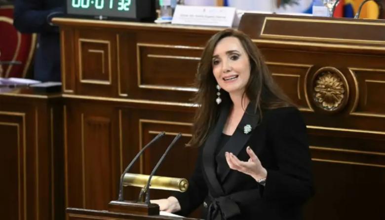 En Madrid, Victoria Villarruel volvió a diferenciarse de Javier Milei, al defender políticas públicas orientadas a la industrialización