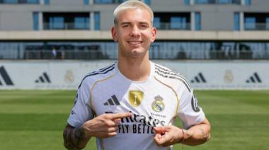 Mastantuono fue presentado en la Casa Blanca: el mejor regalo de cumpleaños