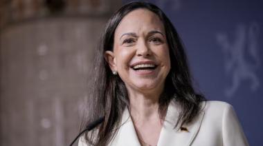 Desaparecida en acción: luego de que su hija recibiera en mano el Nobel de la Paz, María Corina Machado reapareció en Oslo