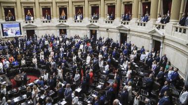 Jura en Diputados: con la presencia de Javier y Karina Milei, se realizó la tradicional ceremonia en la cámara baja