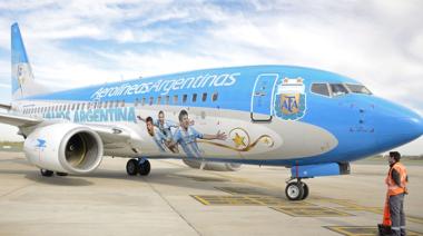 Aerolíneas Argentinas anunció que sacará vuelos especiales para alentar a la Selección Argentina en el Mundial