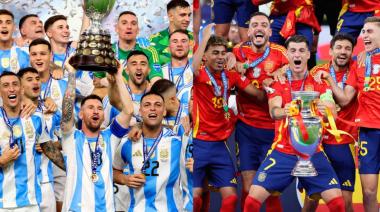 Fútbol de primera: se suspendió la Finalissima entre Argentina y España, que se iba a jugar el 27 de marzo